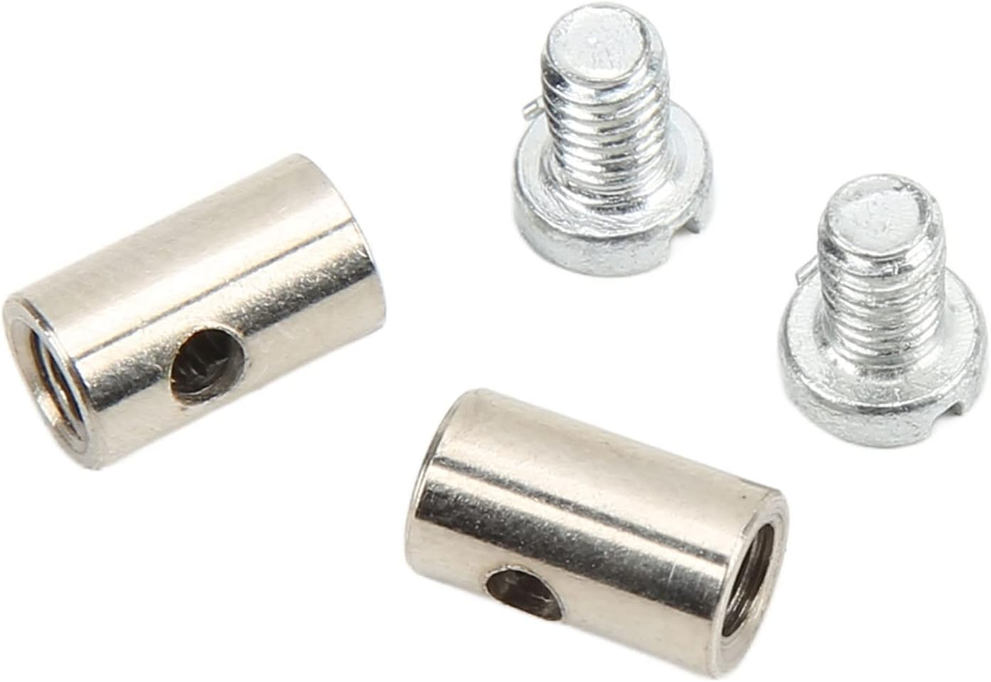 Solderless Throttle Cable Nipple 6Mm/0.2In Solderless Cable Nipple Metal Brake Line Throttle Choke End for Car Motorcycle Rewritten image number 2