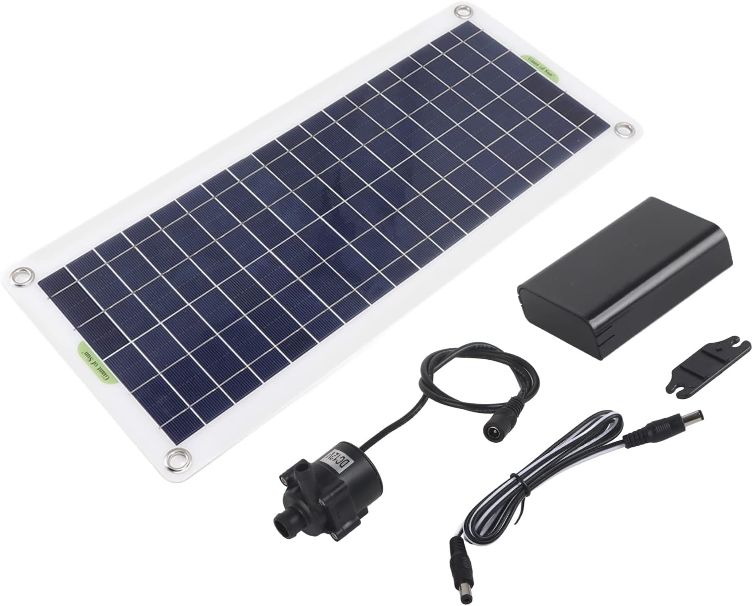 30W Solar Water Pump Kit with Polysilicon Panel for Sun-Powered Fountains, Ponds, Hydroponics, and Gardens image number 2