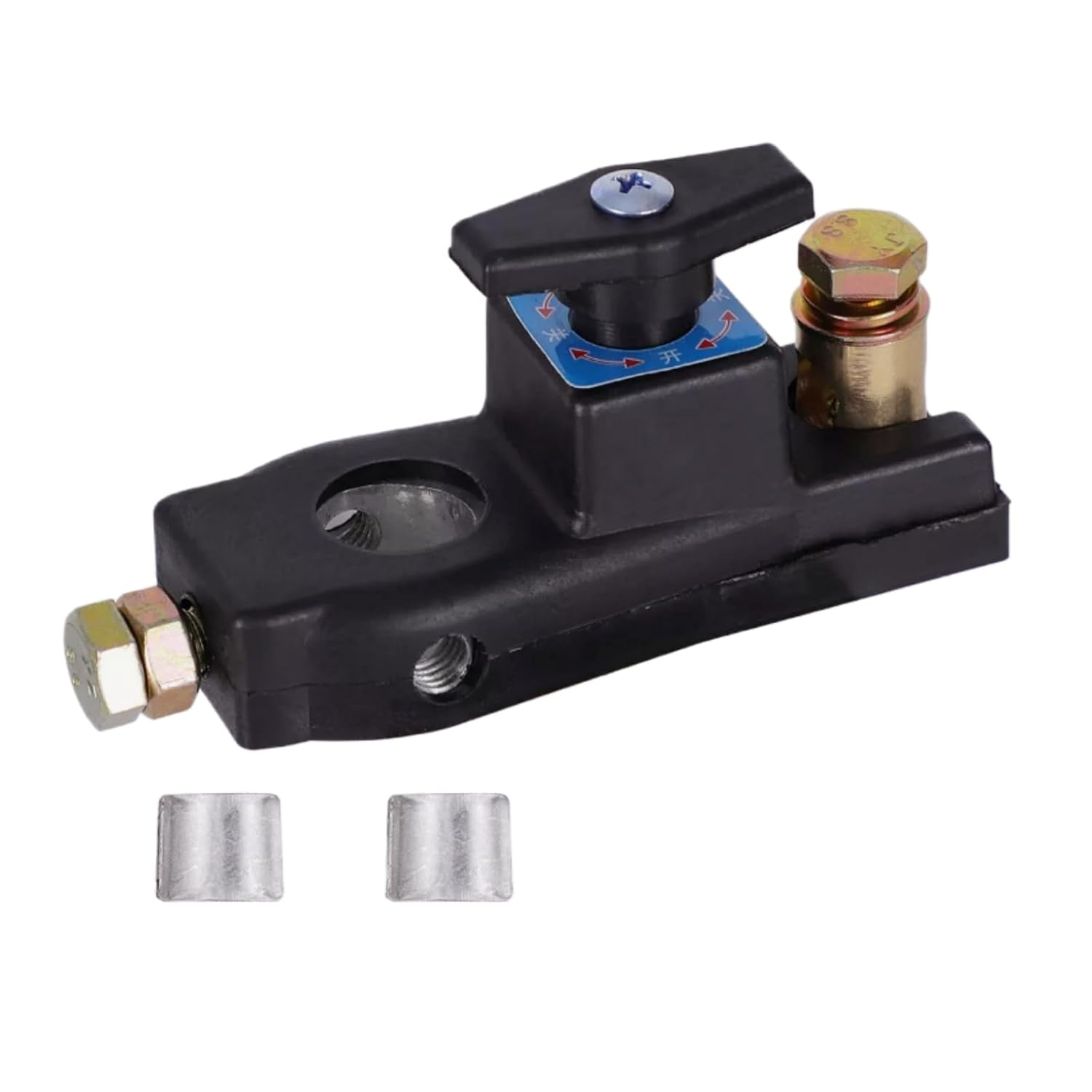 MTJNYZA 12V 24V Heavy Duty Car Battery Isolator Switches,Disconnect Isolator Cut off S-Witches,Universals Battery Terminal Anti-Leakage Switches for Car Truck Boat image number 2