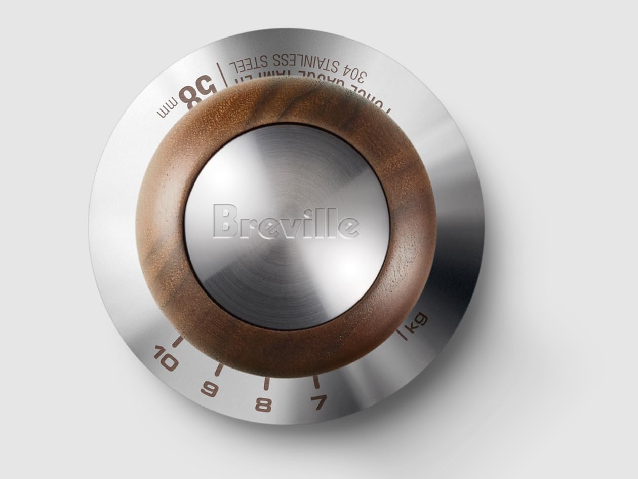 Breville the Force Gauge Tamper, 58 Mm, Walnut, BEA302WLW image number 5