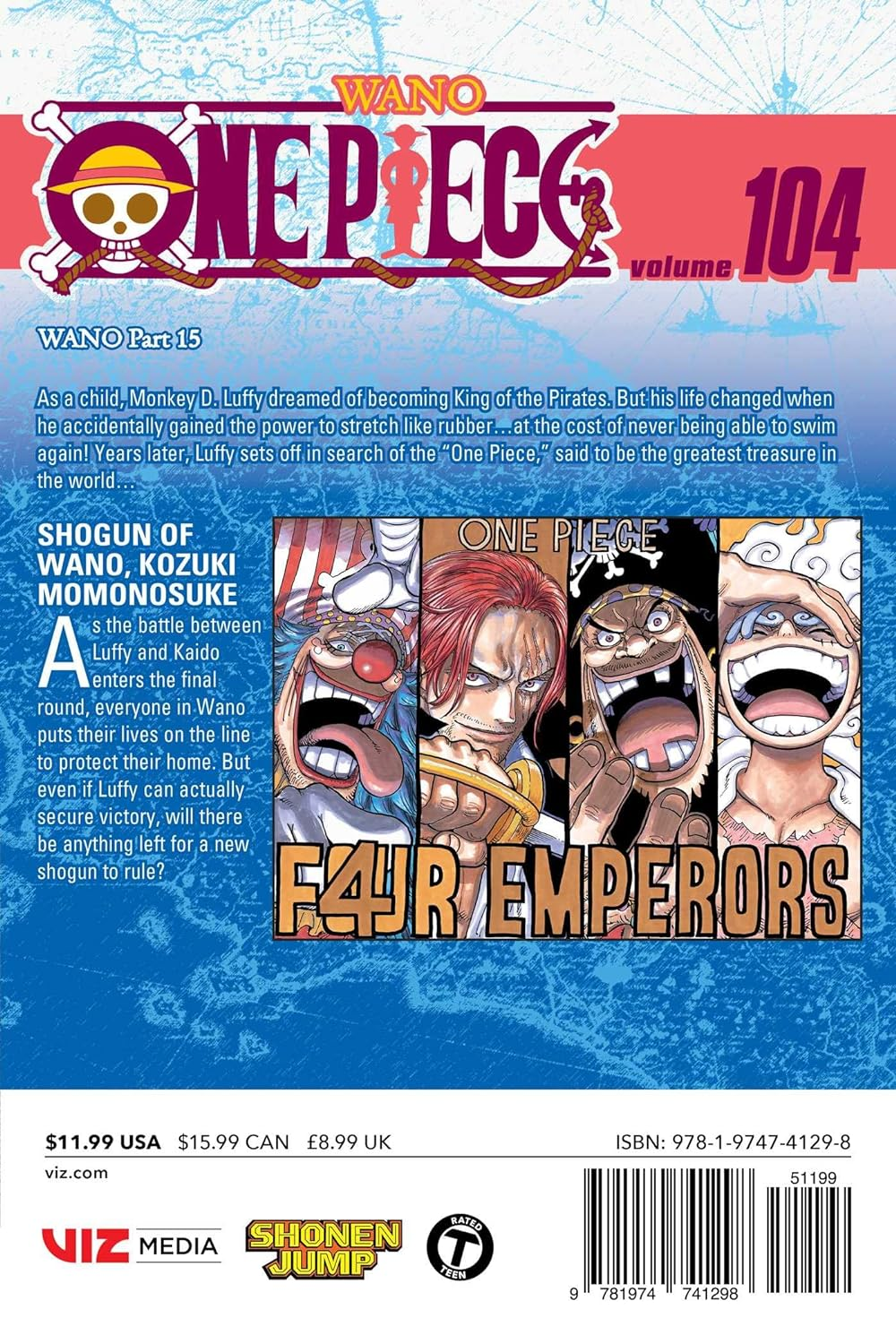 One Piece, Vol. 104: Volume 104