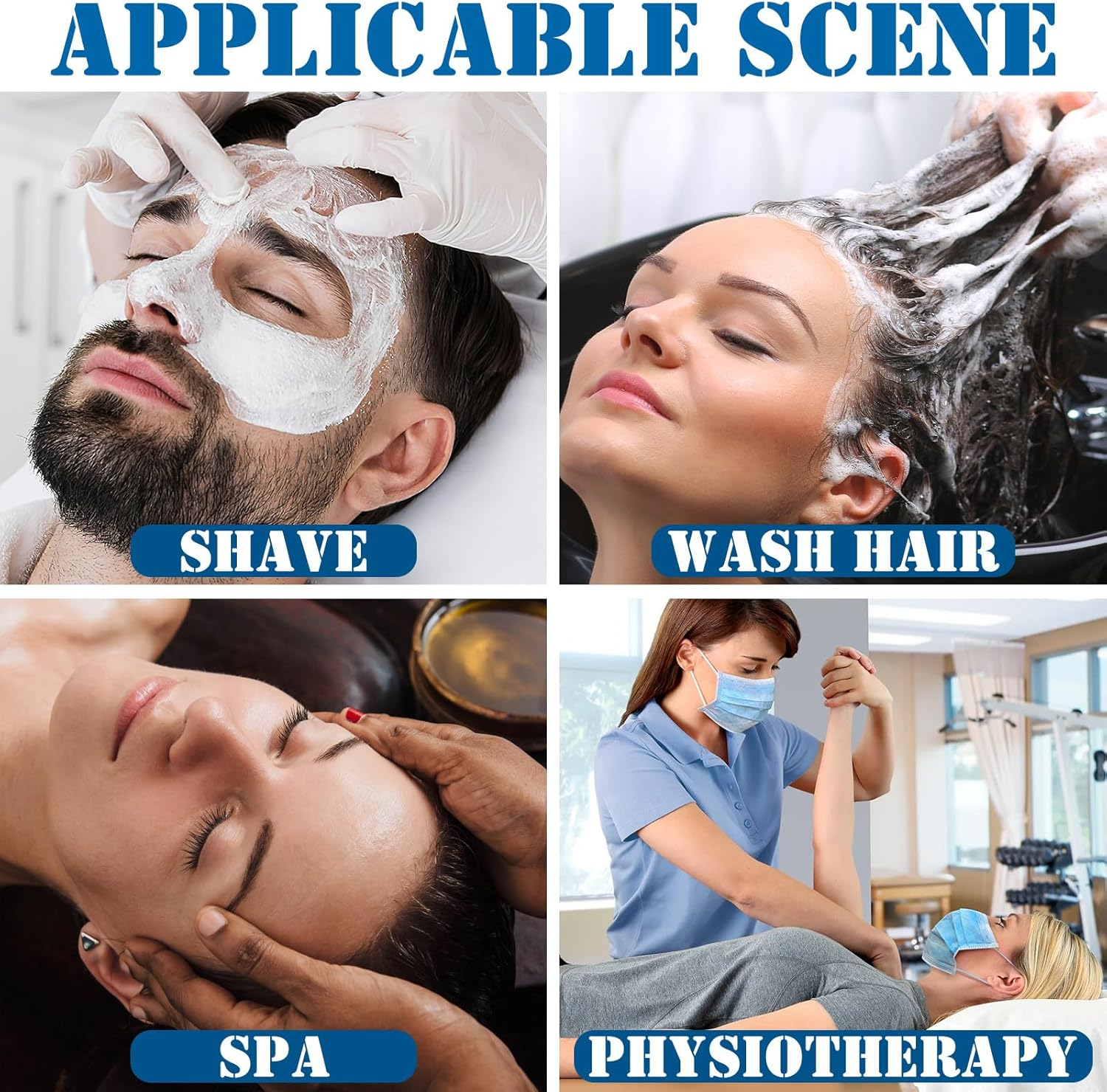 HAKIDZEL Salon Neck Rest Pillow Made of Sturdy Pu Material Reusable Hair Washing Cushion for Beauty Beds and Barber Shops Comfortable Neck Support image number 1