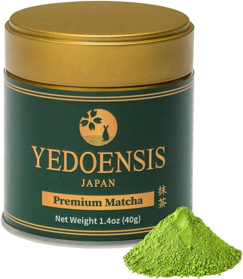 YEDOENSIS Premium Matcha - Organic Authentic Japanese Green Tea Matcha Powder, Vegan Gluten-Free (40G) image number 2