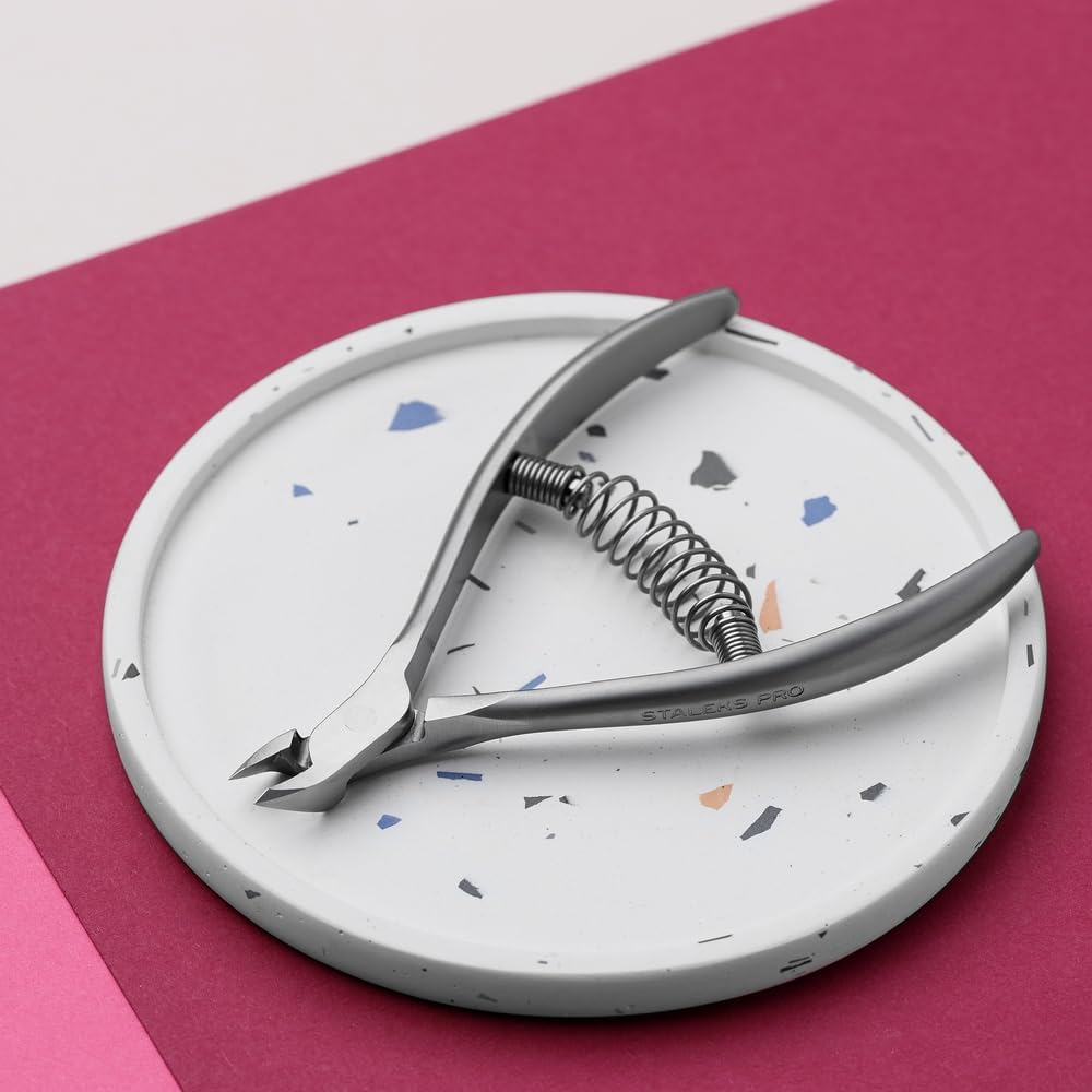 STALEKS PRO for Natury Nails Professional Cuticle Nippers Stainless Steel (Smart 30-3 Mm) image number 1