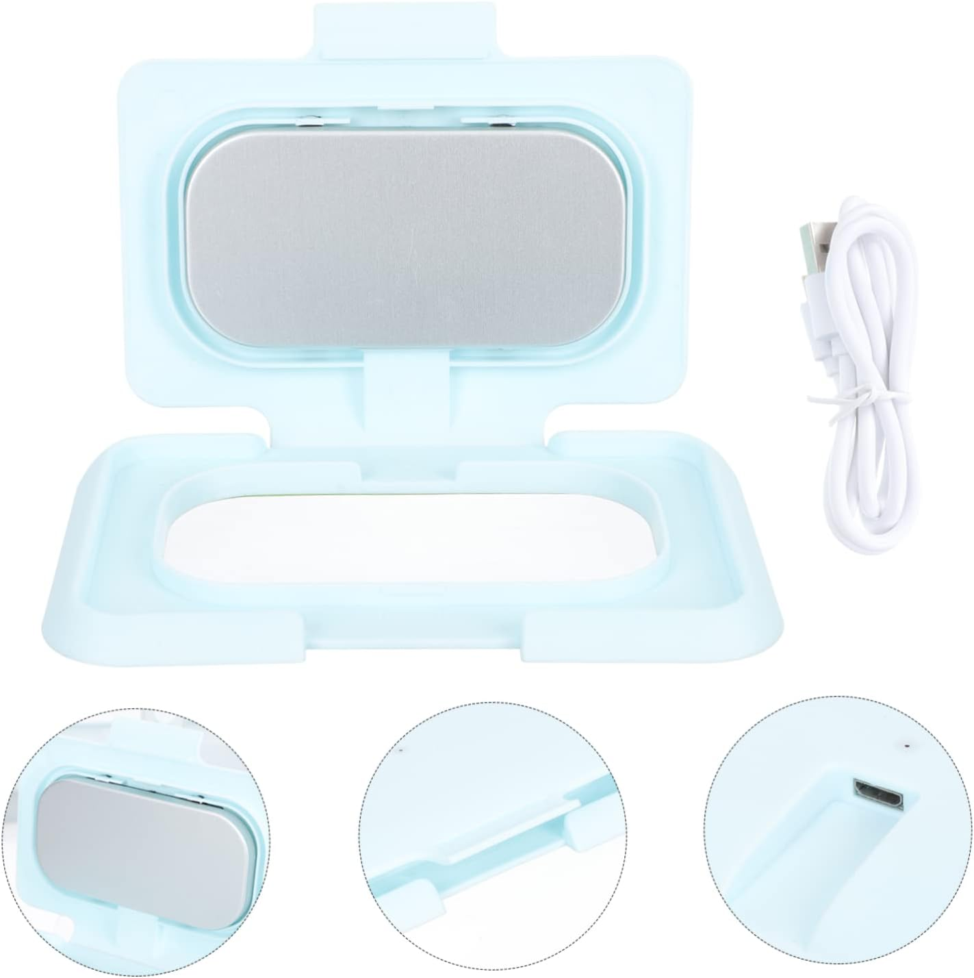 Ifundom Wet Tissue Heating Device Wipes Warmer for Winter Portable Wipes Heater Constant Temperature Boys and Girls Tissue Warmer image number 2