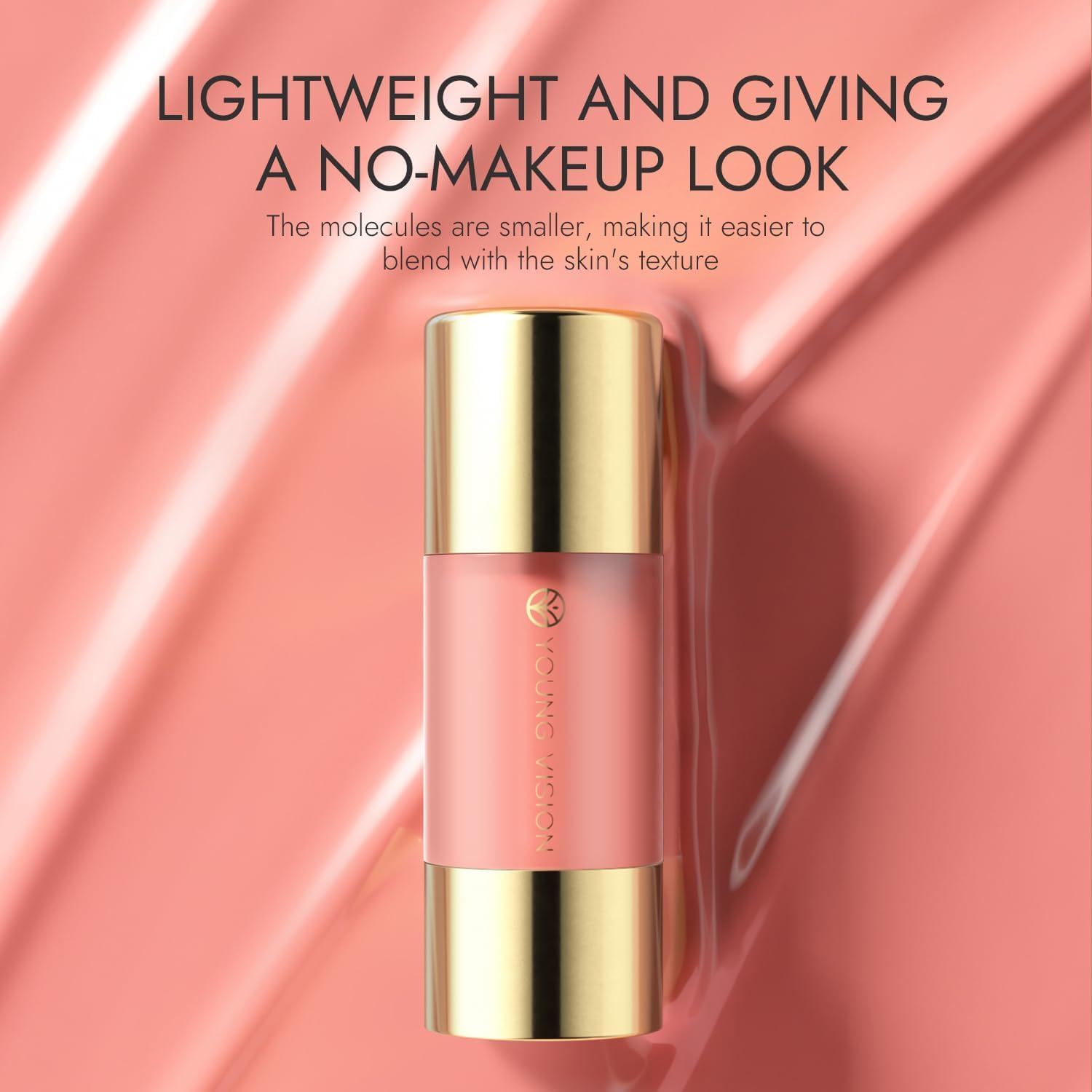 Beginner Liquid Blush Drops - Highly Pigmented Matte Cheek Tint with Hyaluronic Acid Long-Lasting Waterproof Blusher for Natural Radiant Makeup Vegan & Cruelty-Free(01#) image number 3