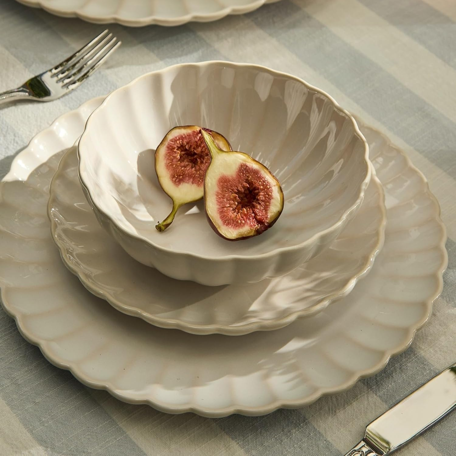 Casa Domani Brocade Cutlery Set 16 Piece Stainless Steel Gift Boxed image number 2