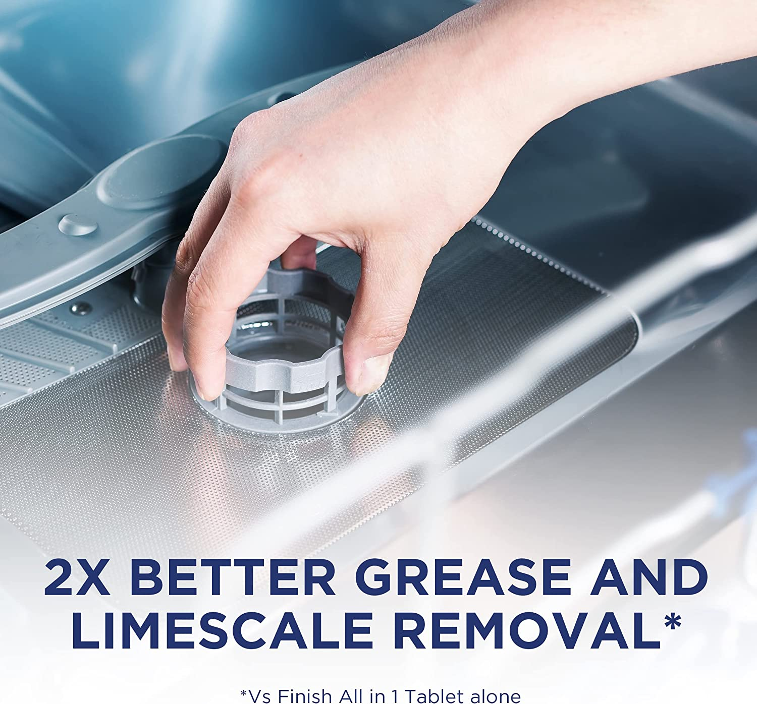 Finish Dishwasher Cleaner Liquid Triple Pack, Lemon Sparkle, 250Ml (Pack of 3) image number 3