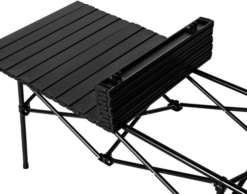 Levede Folding Camping Table Portable Picnic Foldable Outdoor Egg Roll Tables 120X53X50Cm, Fold BBQ Desk with Storage Organizer for Hiking Fishing Camp Beach Lightweight Furniture Equipment&hellip; image number 6