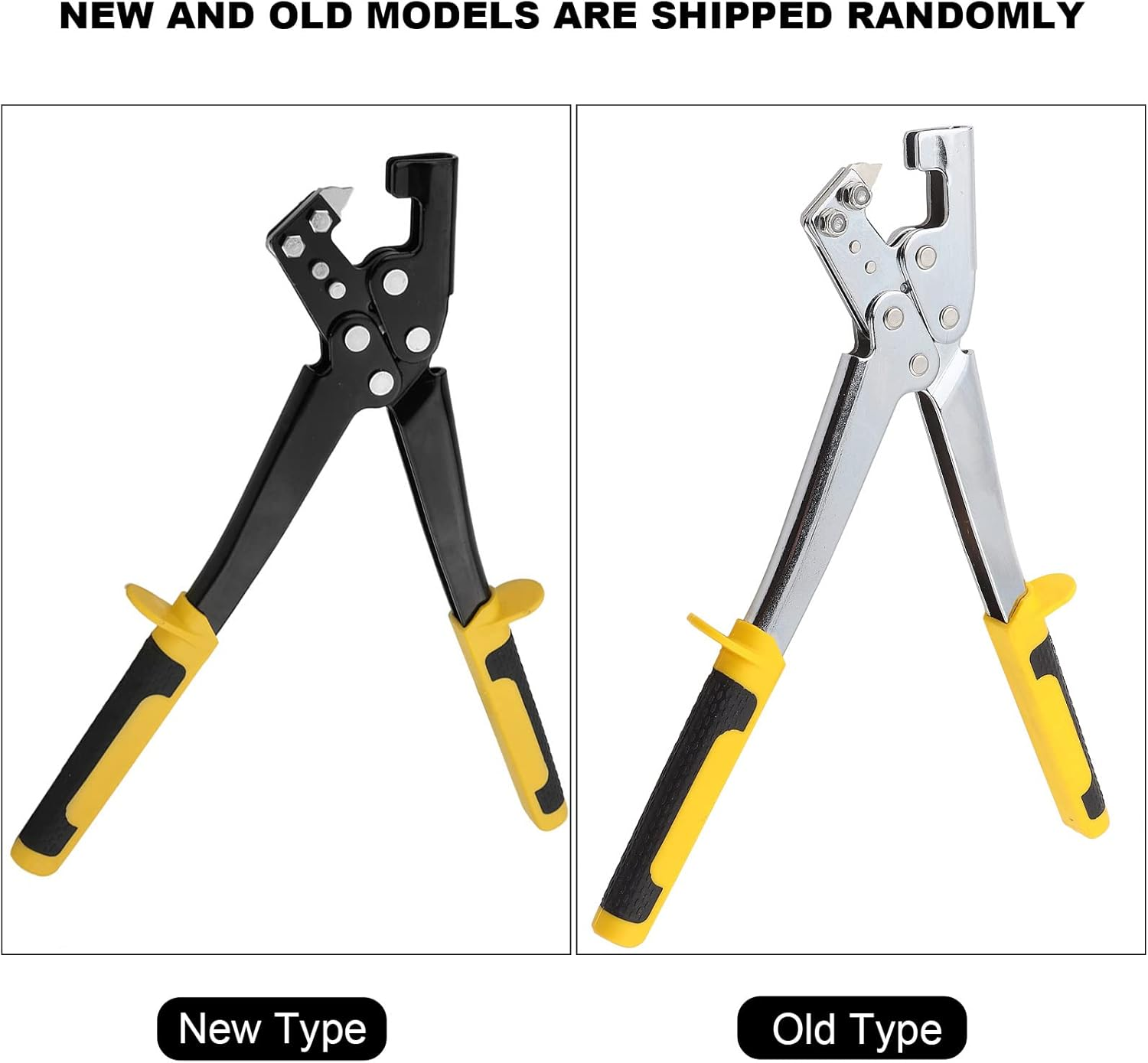 Steel Stud Crimper, Light Steel Keel Fixed Punching Pliers Handle Stud Crimper Hand Tool for Ecoration Ceiling image number 1