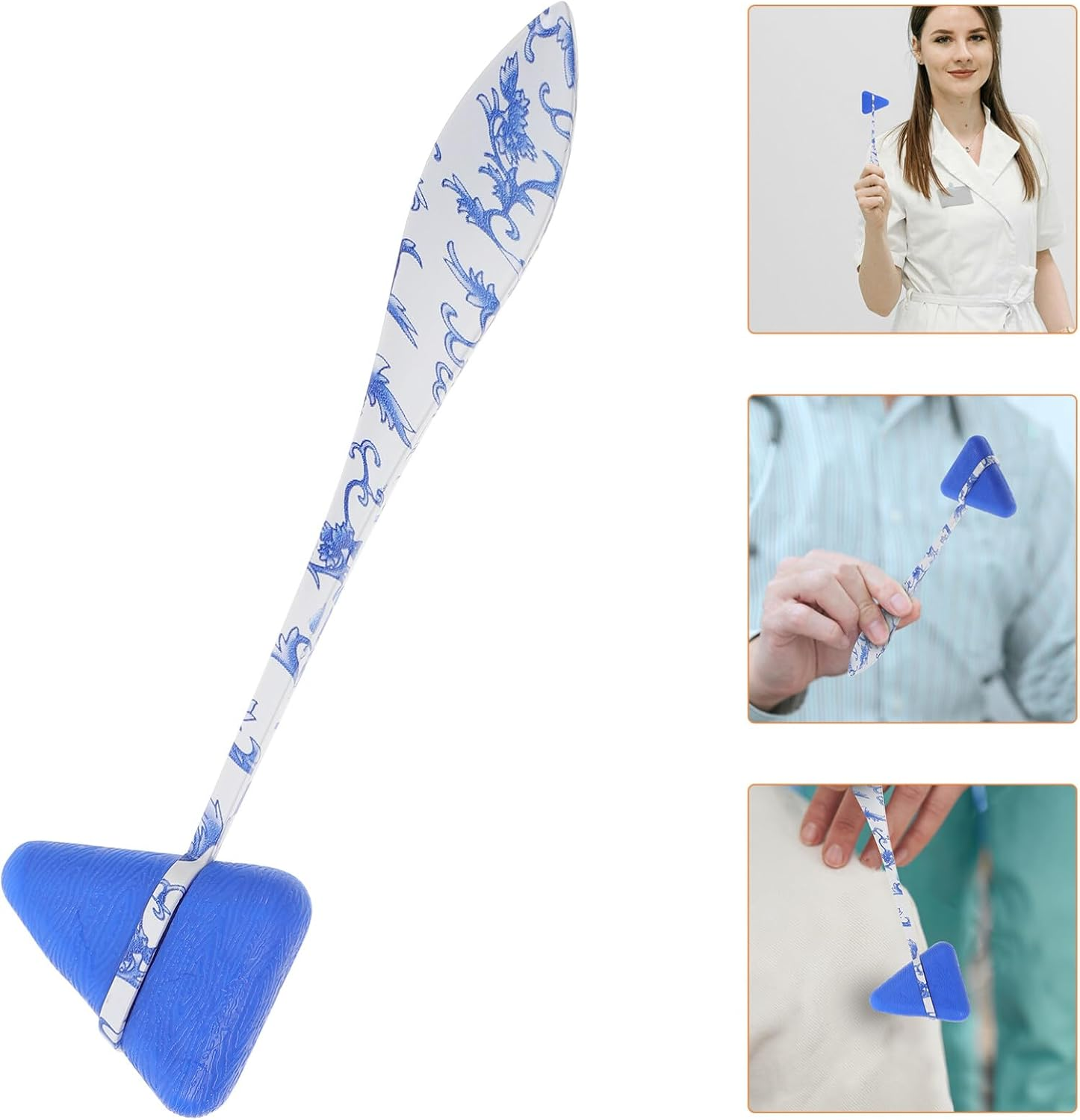 SOLUSTRE Medical Percussion for Neurological Examination Nurse Medical Student Doctor Use Blue image number 2