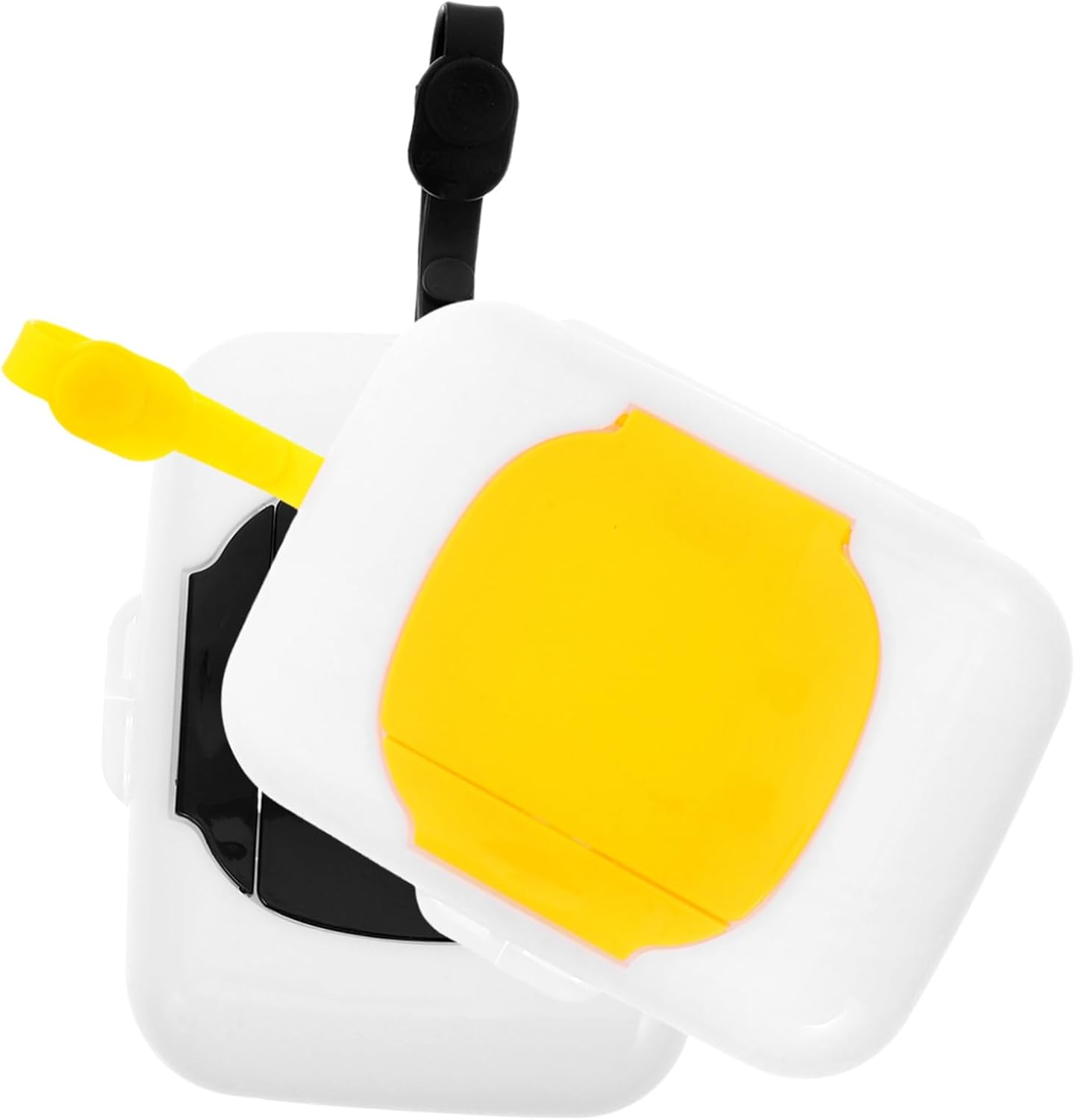 2Pcs Portable Wipes Holder Refillable Wet Tissue Case for Ample Storage for Newborns and Compact Parents image number 6