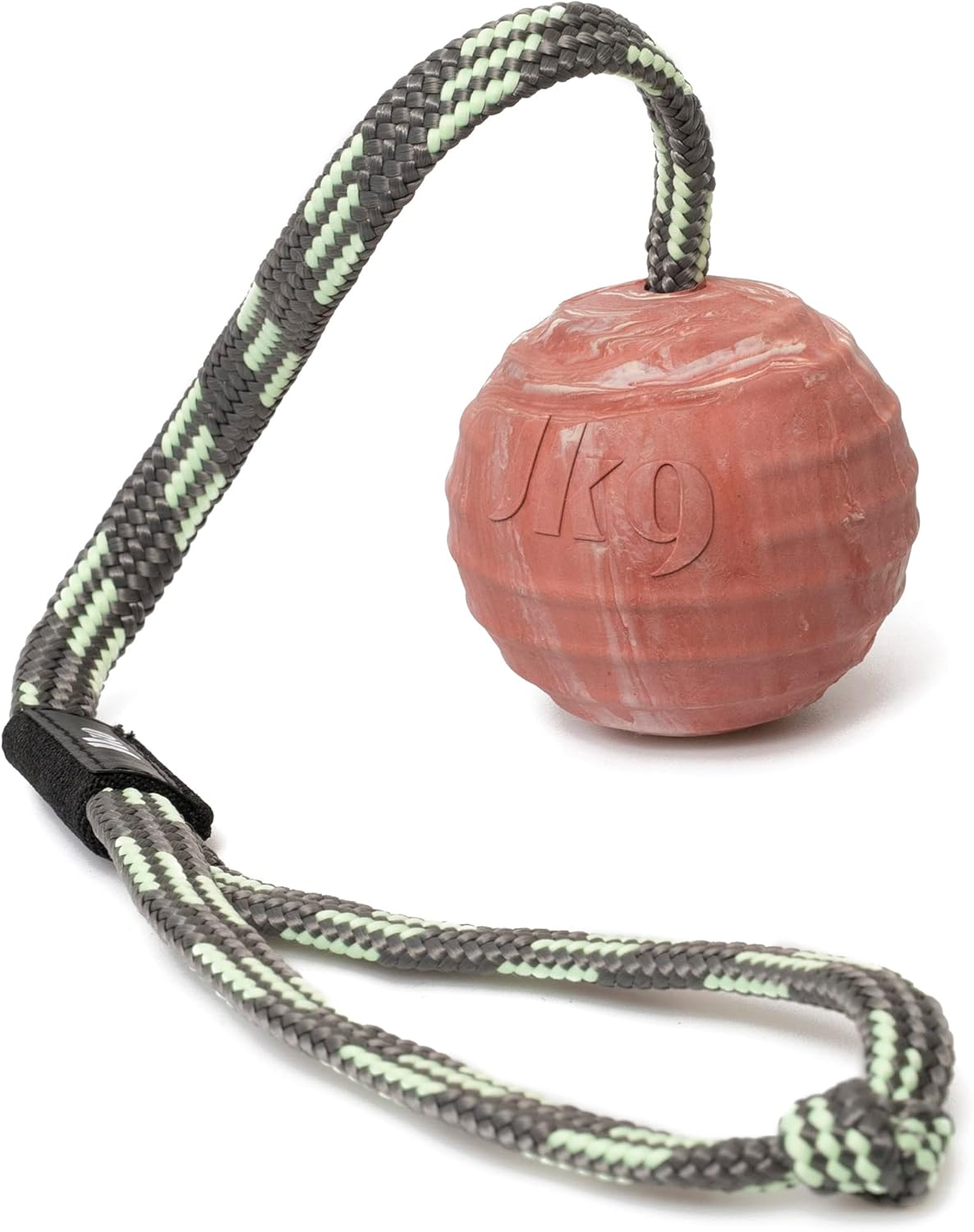 Julius-K9 IDC Natural Rubber Ball with Closable Handle, Horizontally Grooved, 70 Mm image number 6