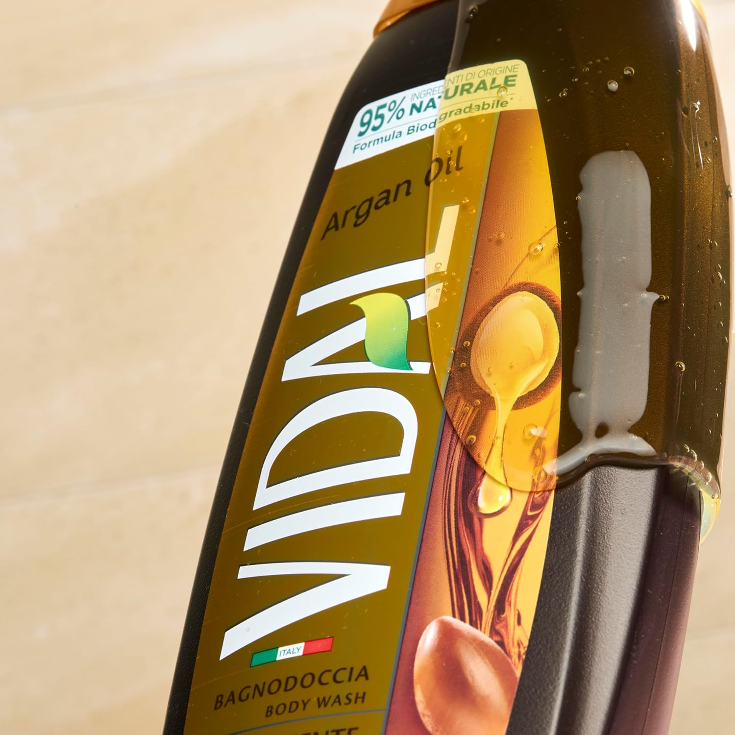 Vidal Body Wash Bio Argan Oil 500Ml image number 6
