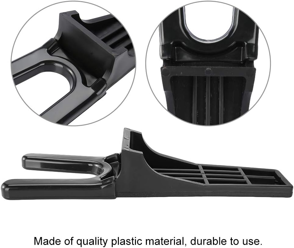 &lrm;Joyzan Boot Jack Puller, Shoe Dryer Boots Wedge Shoe Remover Puller Offer Removing Tools Slippers Unloader Dismount Set Removal Aid Unlatcher Tool Bootjack for Women Men Cowboy Work Outdoor Muck Shoes, Black image number 3