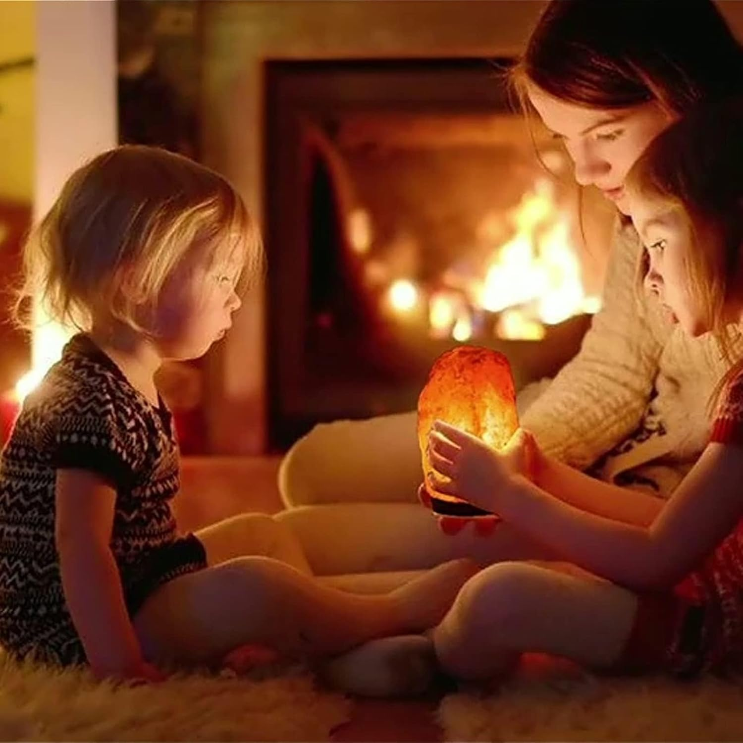 2 Pcs Salt Lamp Cord with 4 Free E14 Bulbs Set, Original Replacement Cord with On/Off Switch Dimmer Button Metal Clip Base, for Himalayan Crystal Salt Rock Lamp - 1.8M Cable 240V SAA Standard image number 3