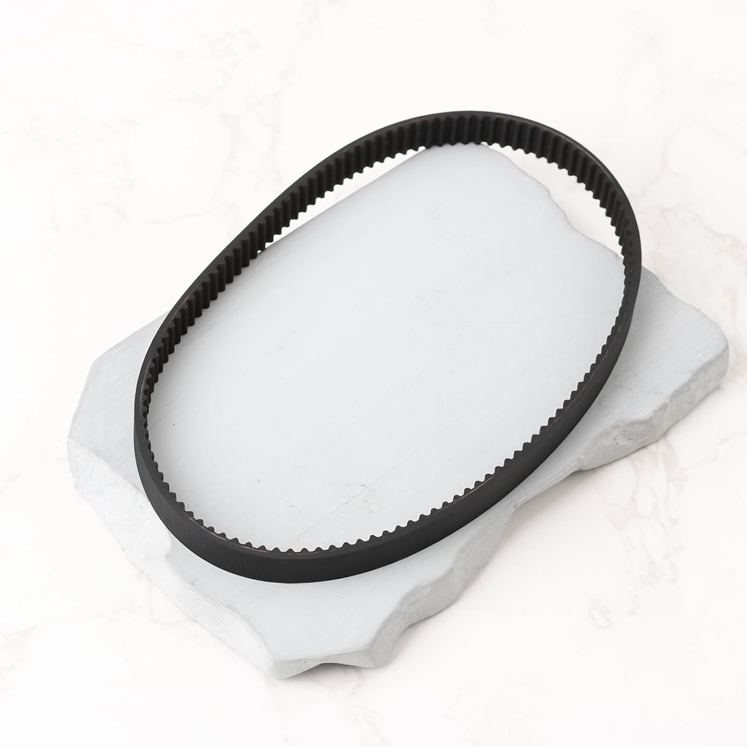 2Pcs Lawn Mower Drive Belts 312-3M-09 Compatible with HTD 312X9X2.41Mm image number 2