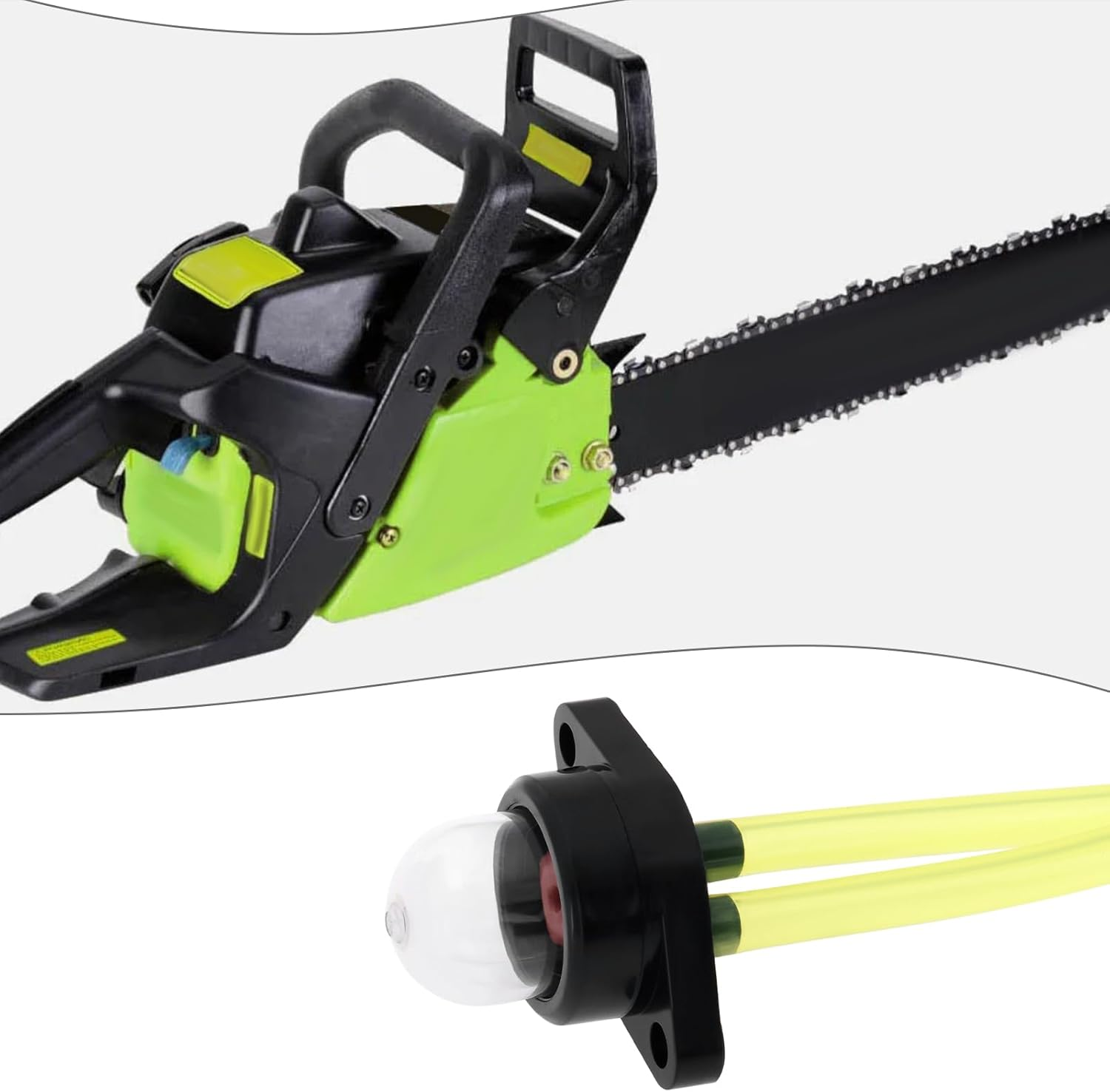 Be in Your Mind 2X Chainsaw Primer Bulb Fuel Pump Mower Fuel Line Compatible with Poulan Pro 210 230 221 260 2550 image number 2