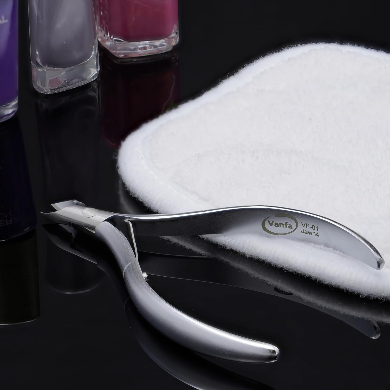 VANFA Cuticle Nipper round Head VF-01 (Jaw 14 (5Mm)) image number 6