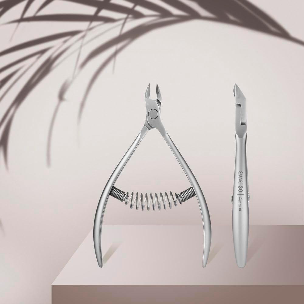 STALEKS PRO for Natury Nails Professional Cuticle Nippers 4 Mm Stainless Steel Smart 30-4