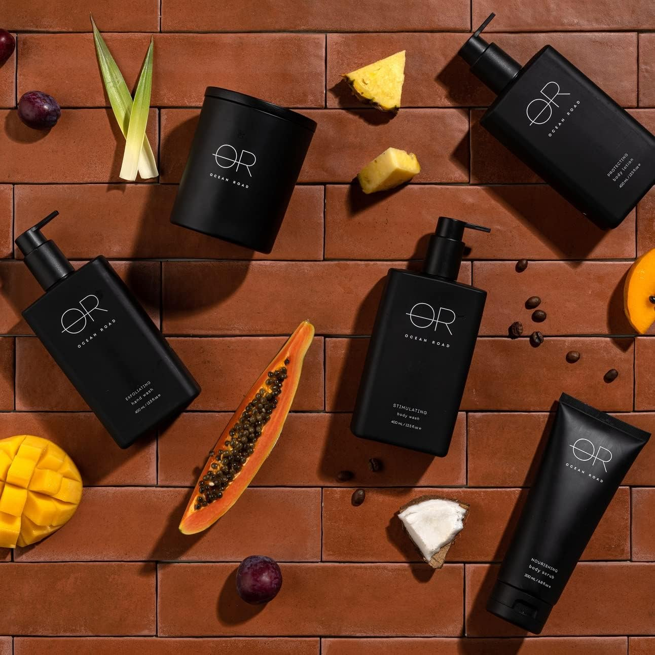 Ocean Road Black Body Wash 400Ml - Immerse Yourself in Pure Refreshment with This Luxurious Cleansing Experience, Leaving Your Skin Silky Smooth and Revitalized