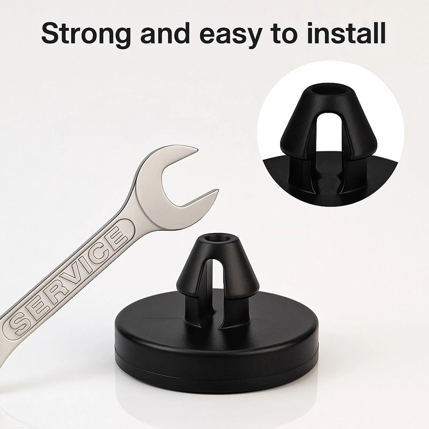 Brake Pedal Stopper 4 PCS, Car Truck Auto Brake Pedal Pad, Universal Fit, Compact Size, Durable Design, Light Switch Stopper, Compatible with Most Cars, Black, Easy to Use, Replacement Part &ndash; Ruibex image number 3