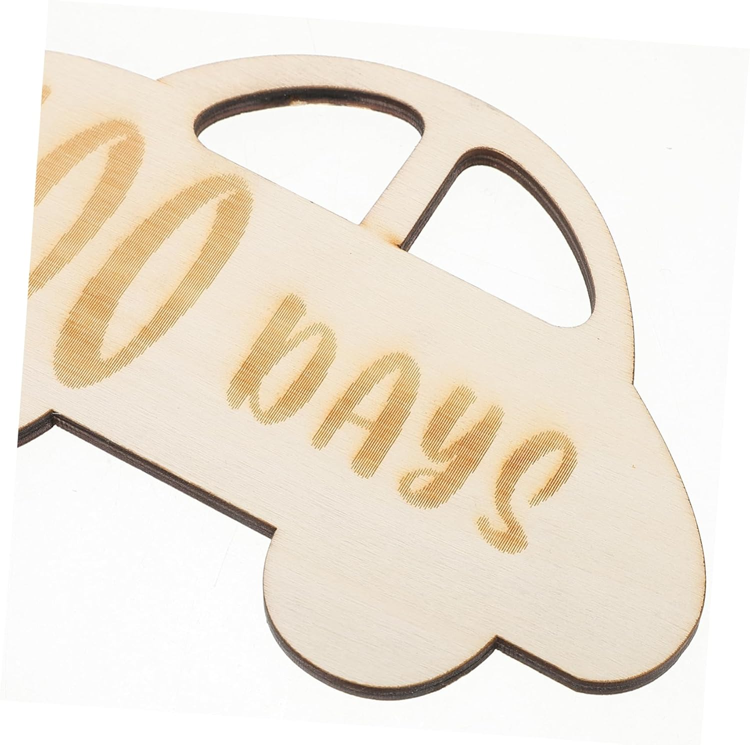KOCKSHION Wooden Milestone Marker Chip for Newborn Growth Photography Days Memory Milestone Card for Shower and Birth Announcements image number 6