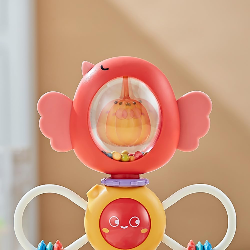 The Bird Rattle Highchair Toy(Green)