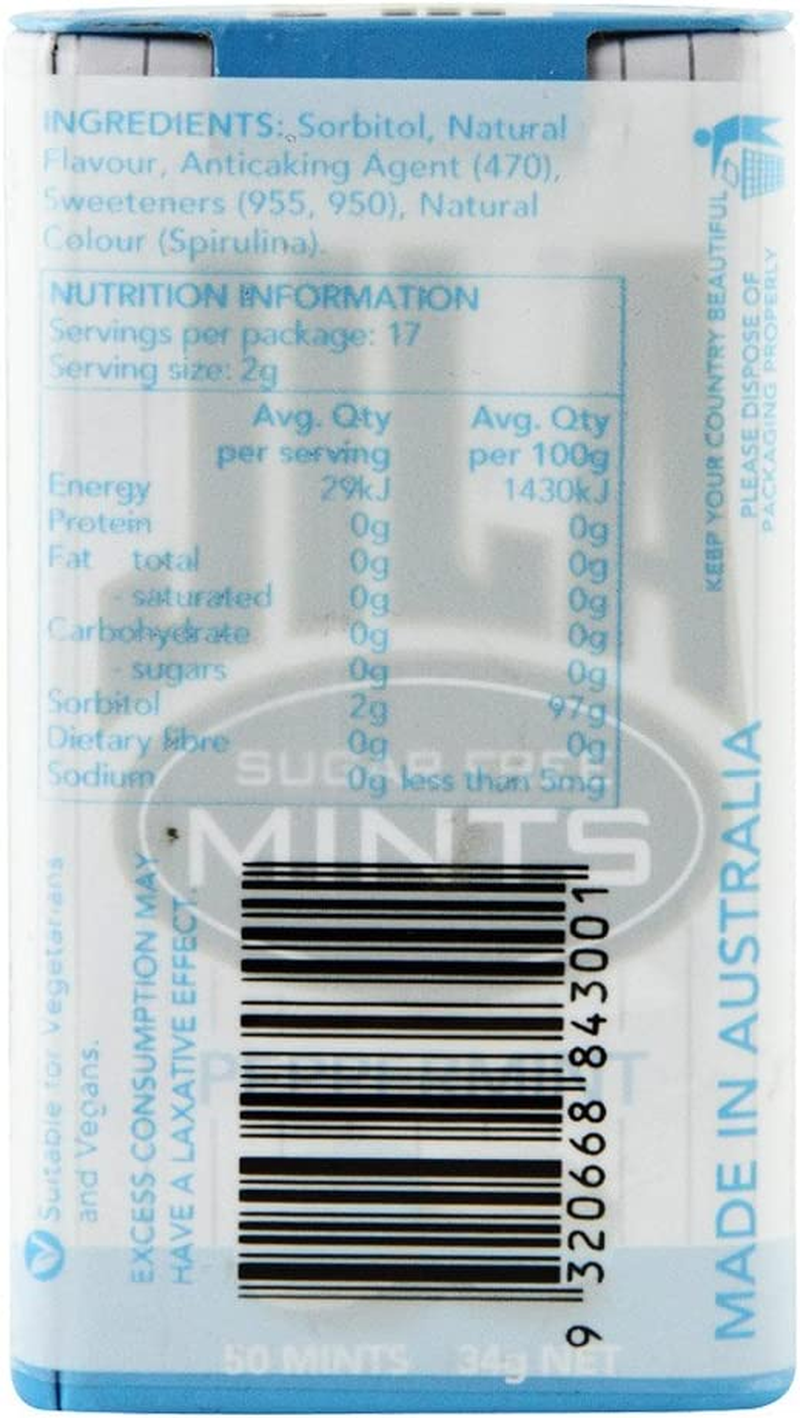 Jila Peppermint Sugar Free Mints, 34 G image number 2