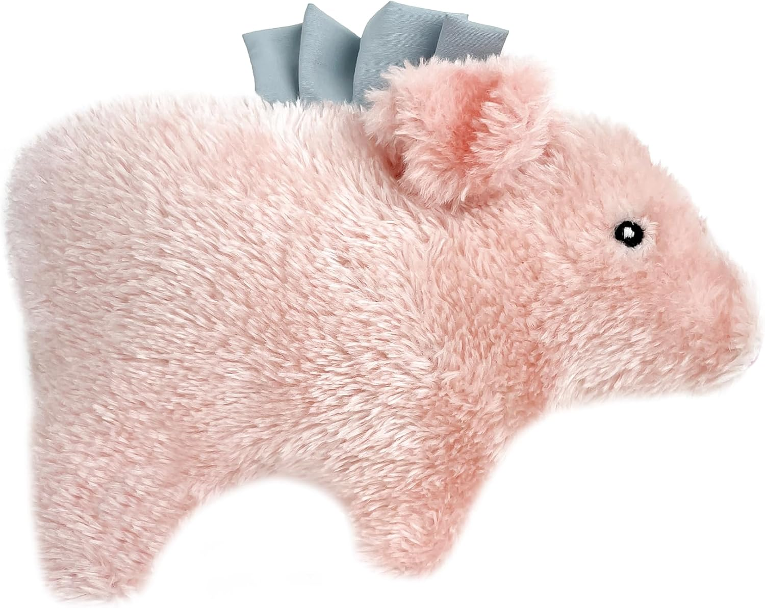 Eco Farm Friends Dog Toy Piggly Wiggly, Pink - Soft & Cuddly Squeaky Plush, Recycled Filling, GRS Certified