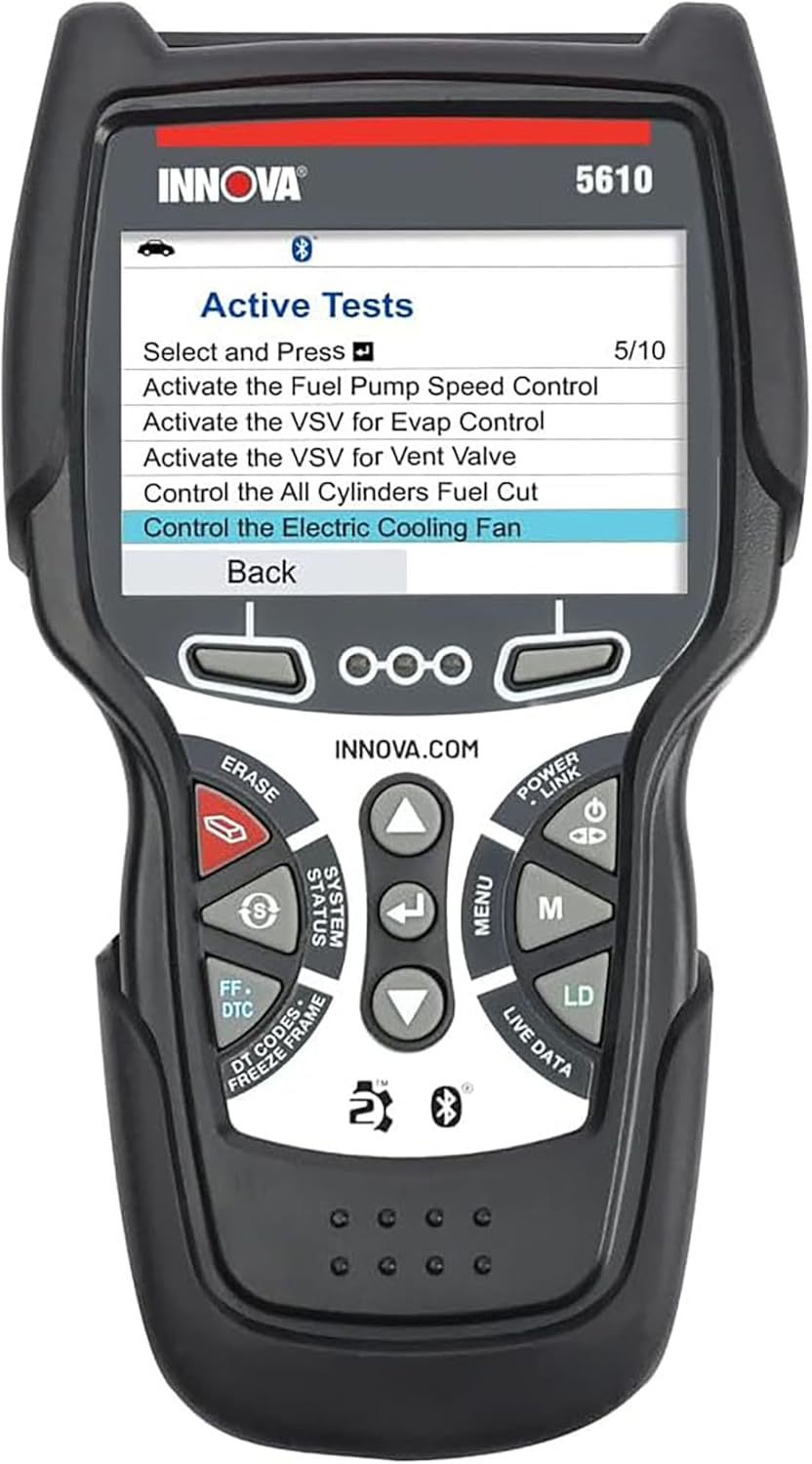 Innova 5610 OBD2 Bidirectional Scan Tool - Understand Your Vehicle, Pinpoint What'S Wrong, and Complete Your Repairs with Less Headache, Updates Included, Us-Based Technical Support image number 1