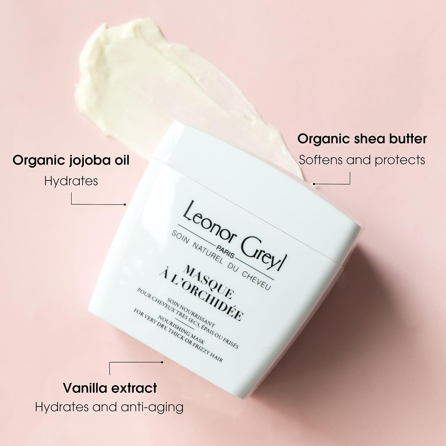 Leonor Greyl a Lorchidee Nourishing Mask by Leonor Greyl for Unisex - 7 Oz Mask, 210 Milliliters image number 3