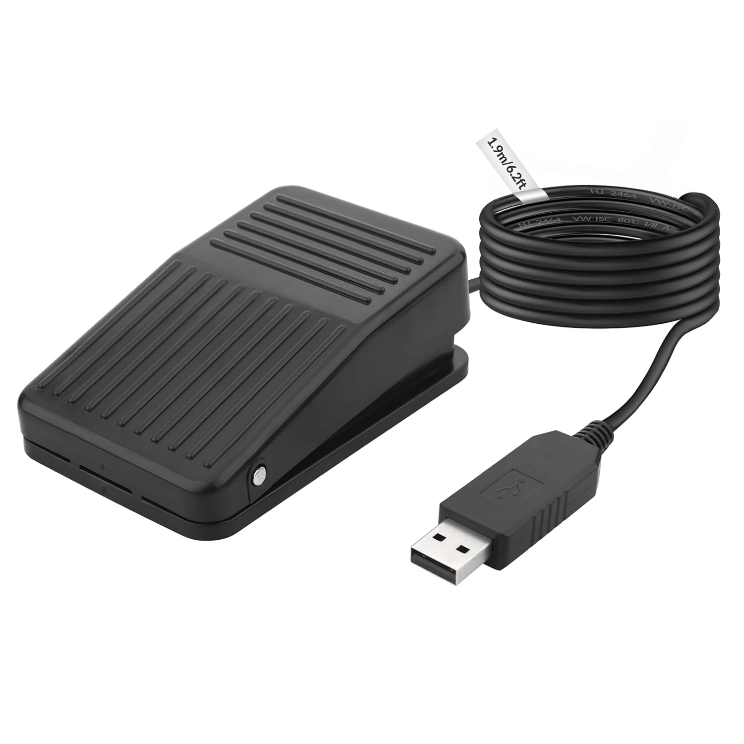 Rii USB Foot Switch Pedal Footswitch Game Control Action HID 6.2Ft for Keyboard Mouse PC Laptop image number 1