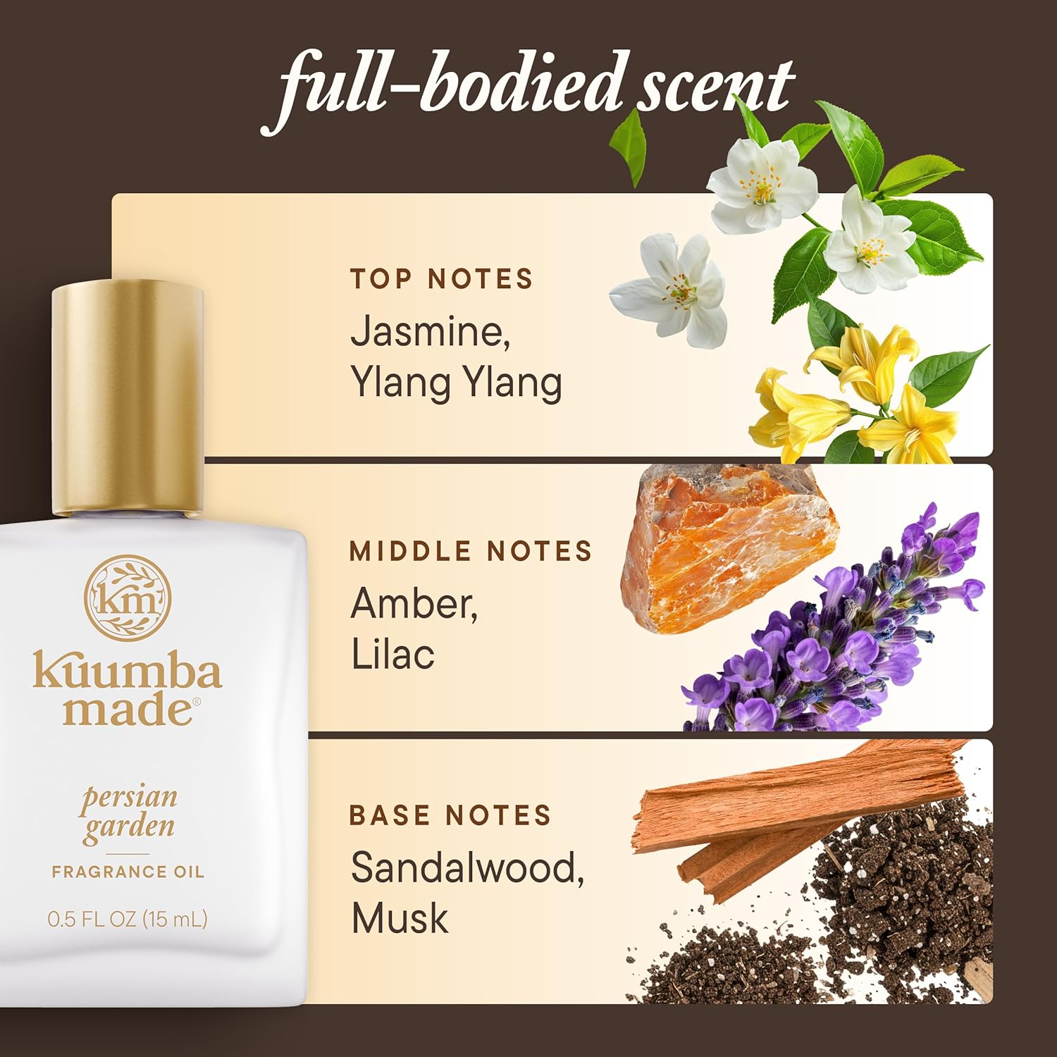 Fragrance Oil, Persian Garden, 0.5 Oz (14.7 Ml) - Kuumba Made - UK Seller image number 2