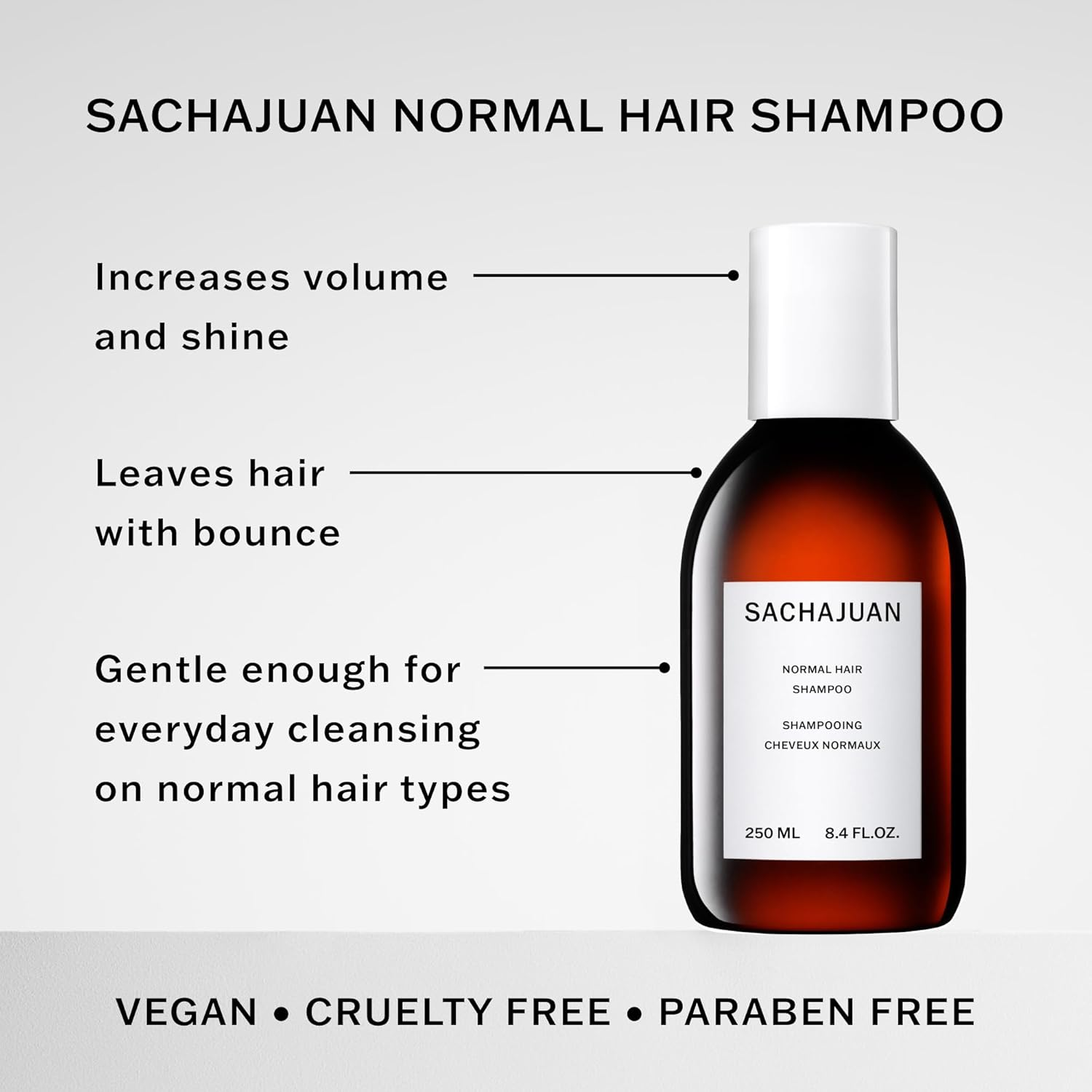 Sachajuan Normal Hair Shampoo, 250Ml
