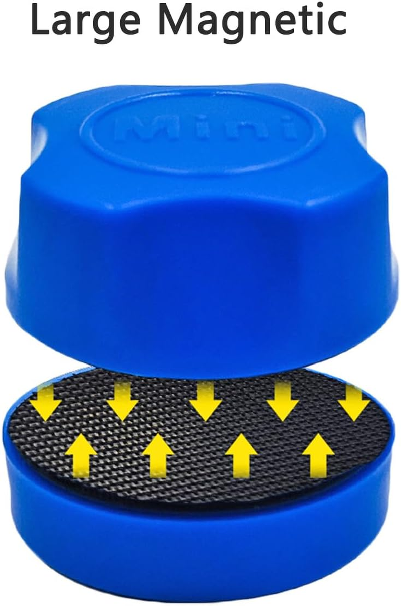 Mini Aquarium Magnetic Brush Fish Tank Glass Cleaner Fish Tank Magnetic Clean Brush Glass Floating Algae Scraper Tool image number 2