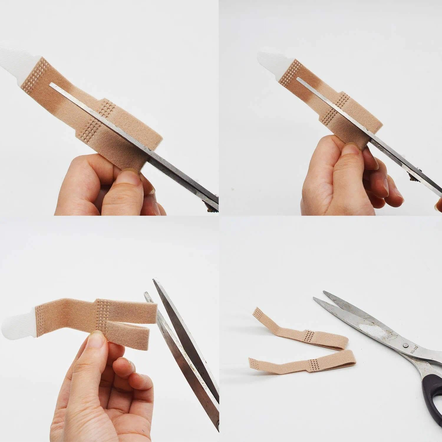 Toe Separators and Protectors for Broken Toes, Adjustable Splint for Toe Alignment and Support, 14-Pack M Size - Damaill