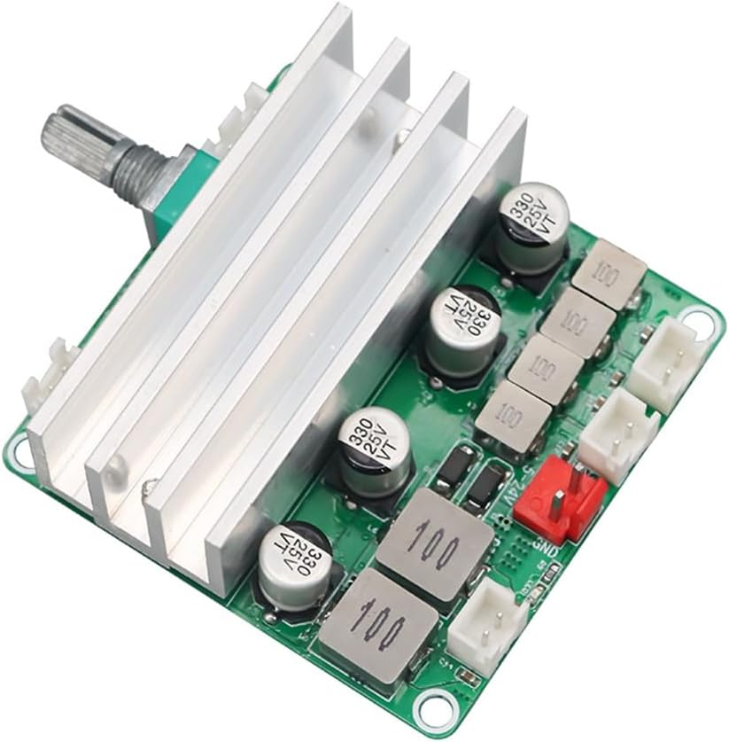 Lnqwhduu Digital Audio Power Amplifier Board 2.1 Channel 2X50W&100W 12V-24V Home Theater DIY Amplifier Module with Bass Andtreble image number 5