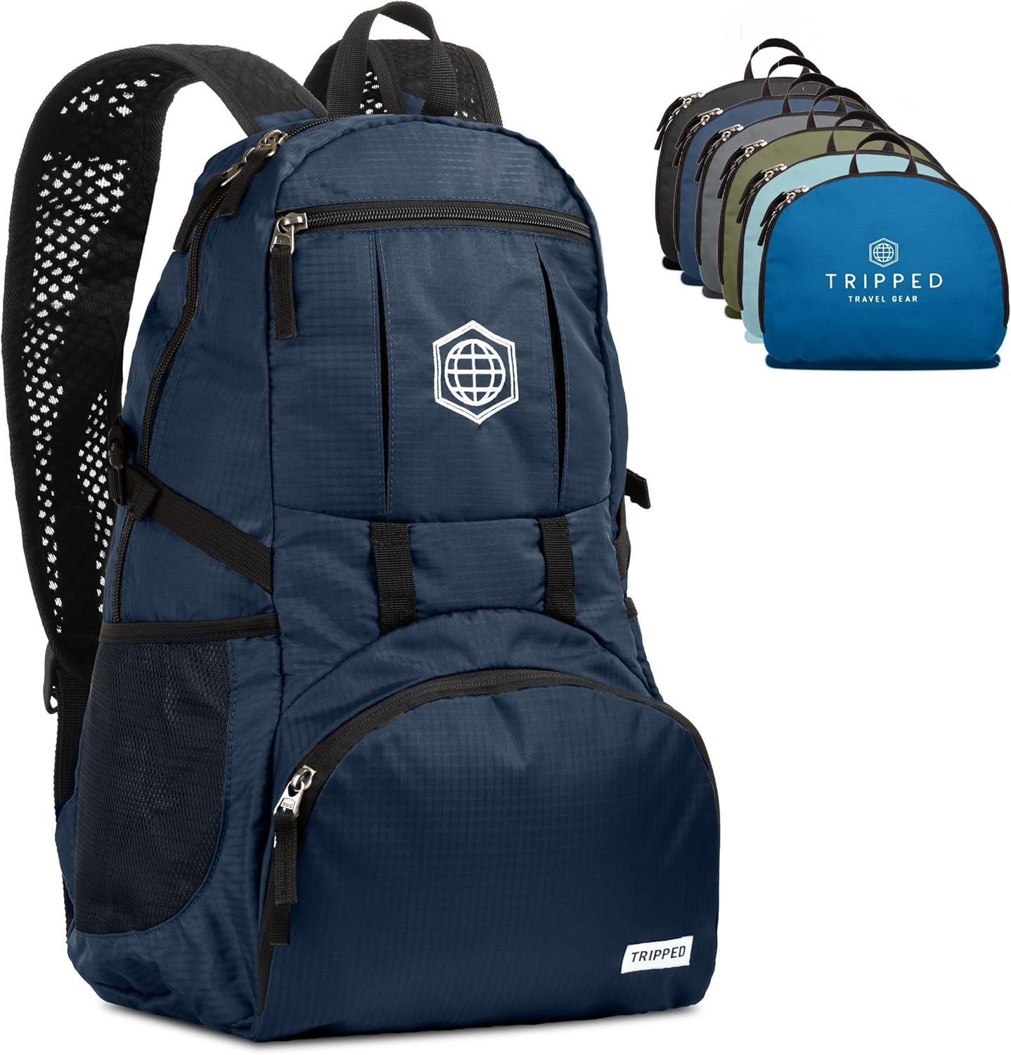 Travel Backpack- Packable Lightweight Daypack for Hiking, Gym, and Airplane