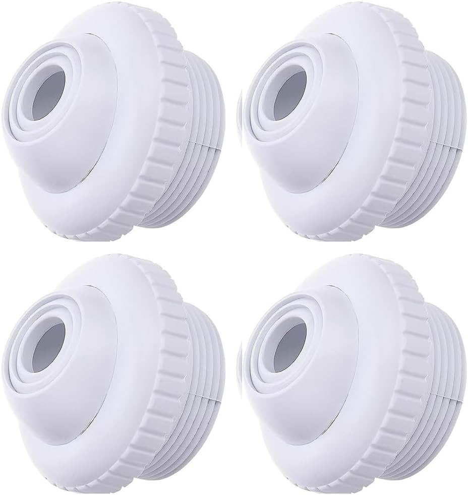4Pcs Swimming Pool Power Nozzle SP1419D,3/4" Adjustable Opening Rotating Eyeball and 1-1/2 Inch MIP Thread, for Hayward SP1419D image number 2