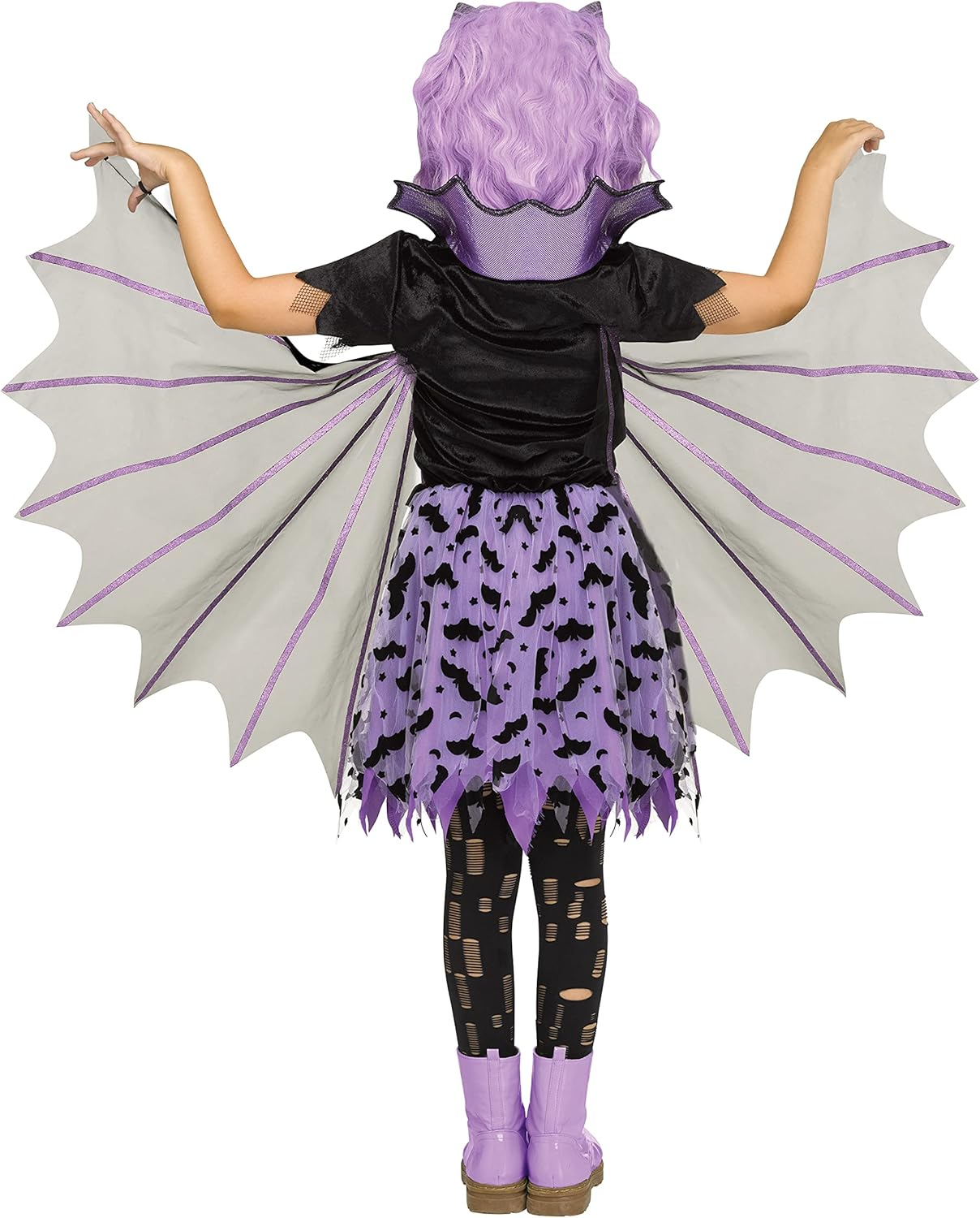 Fun World Batwing Beauty Child Costume, Small 4-6