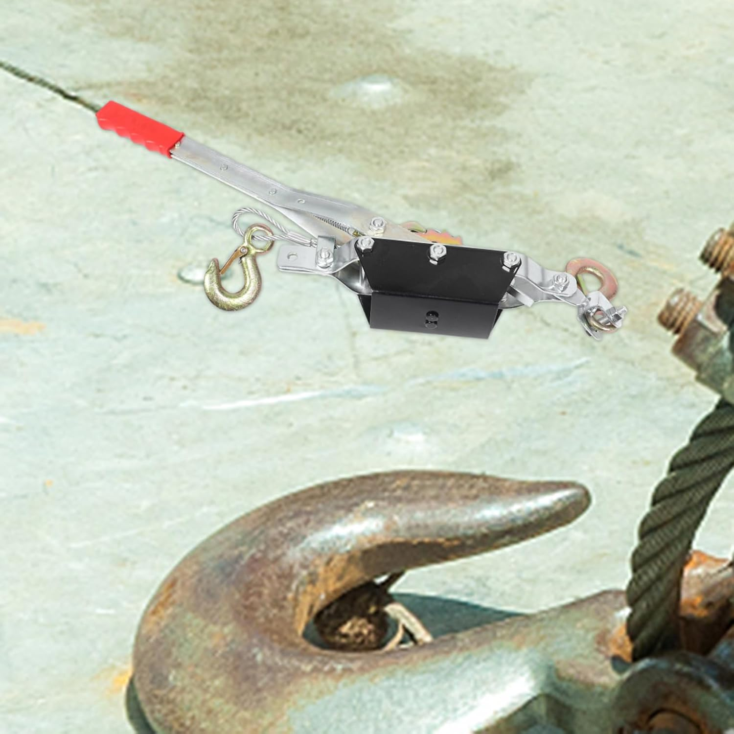 Gatuida Cable Tightener Tool Wire Rope Pulling and Tensioning Device Capacity for Securing Cargo and Tightening Goods for Automotive and Heavy-Duty Use