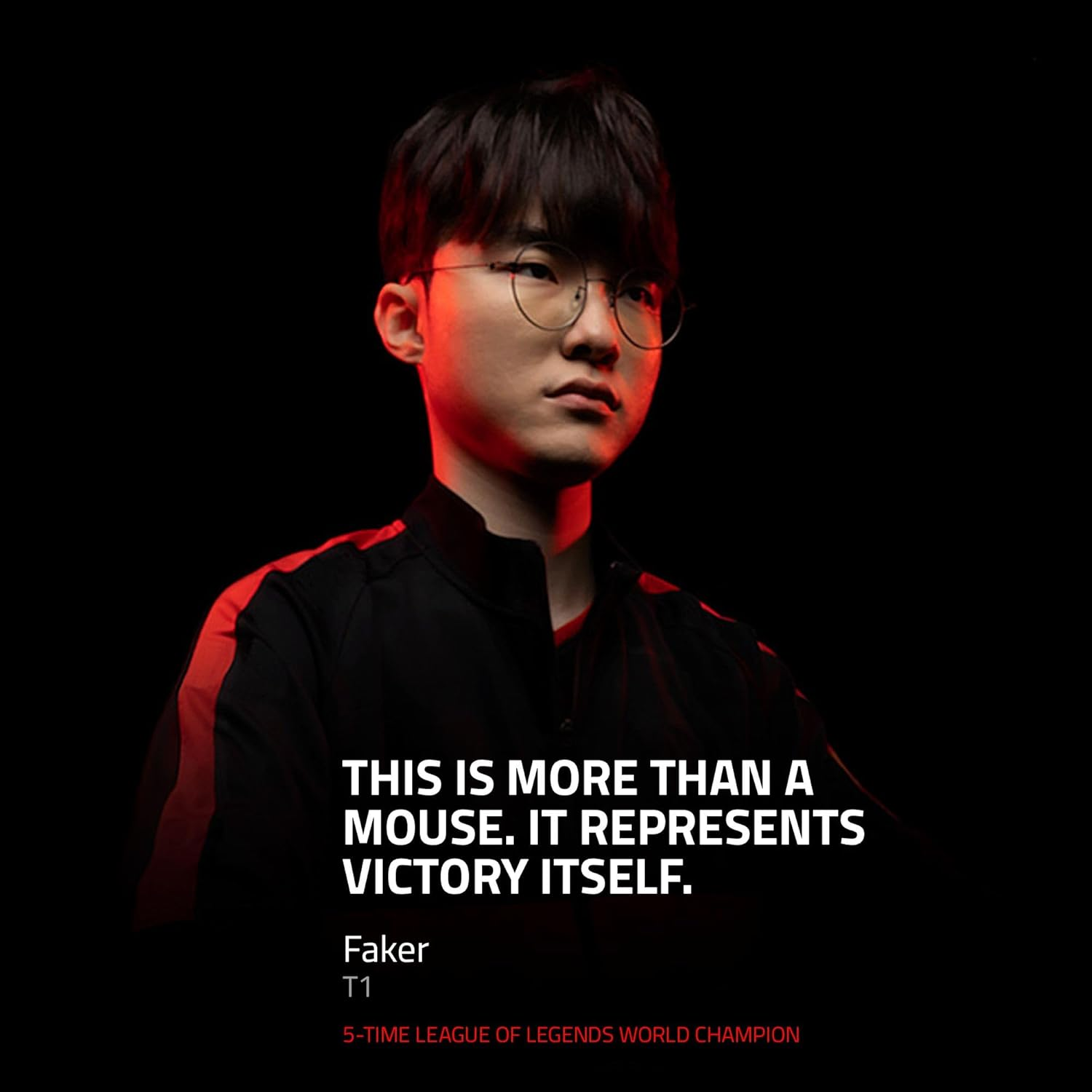 Razer Viper V3 Pro - Ultra-Lightweight Wireless Symmetrical Esports Gaming Mouse - Faker Edition image number 1
