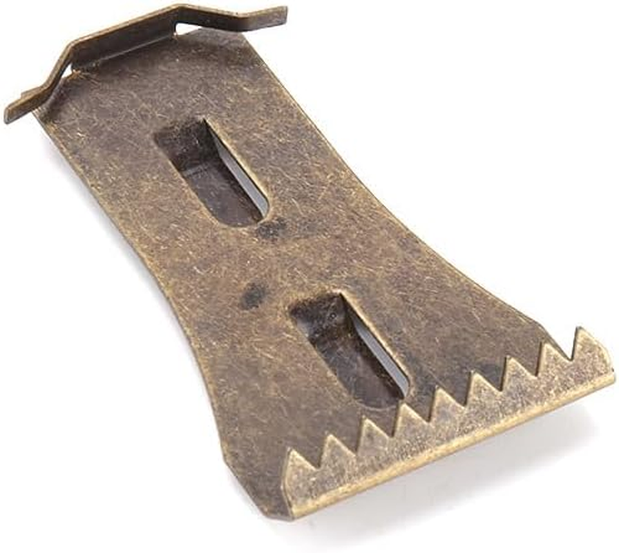 Walquicks 15 Pcs Heavy Duty Brick Hook Clips, Metal Wall Hangers for Hanging Outdoors, Steel Clips for outside Home Decor image number 6