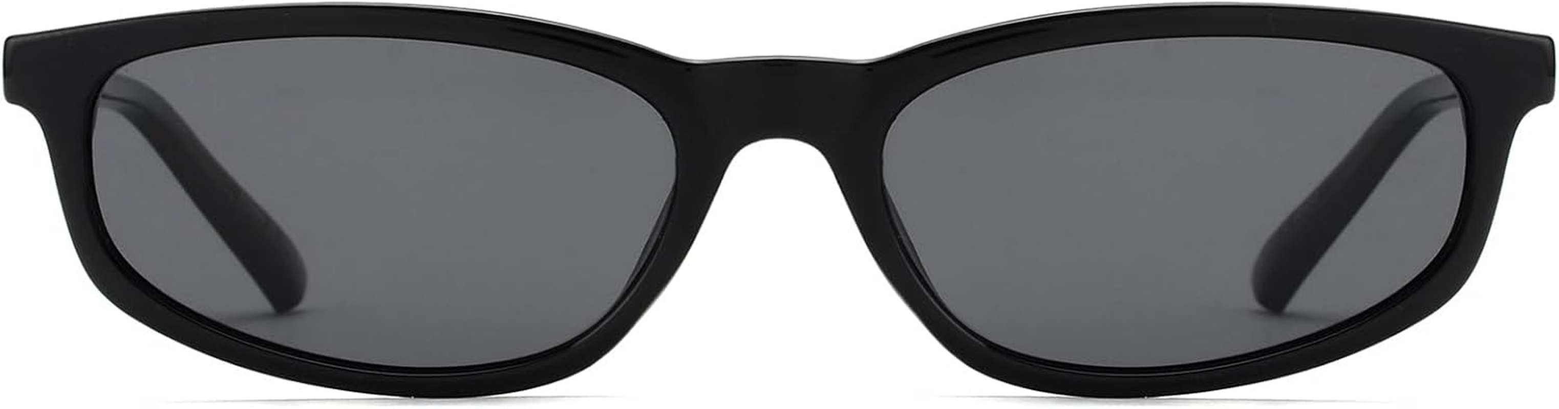 OUWEN Trendy Rectangle Polarized Sunglasses Womens Mens, Retro Designer Small Sun Glasses OW2501