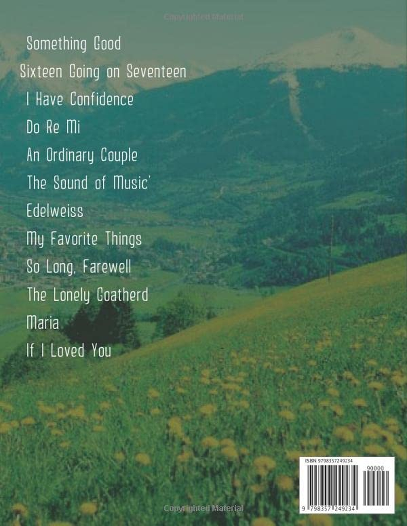 The Sound of Music Piano Songbook: Piano/Vocal/Chords image number 1