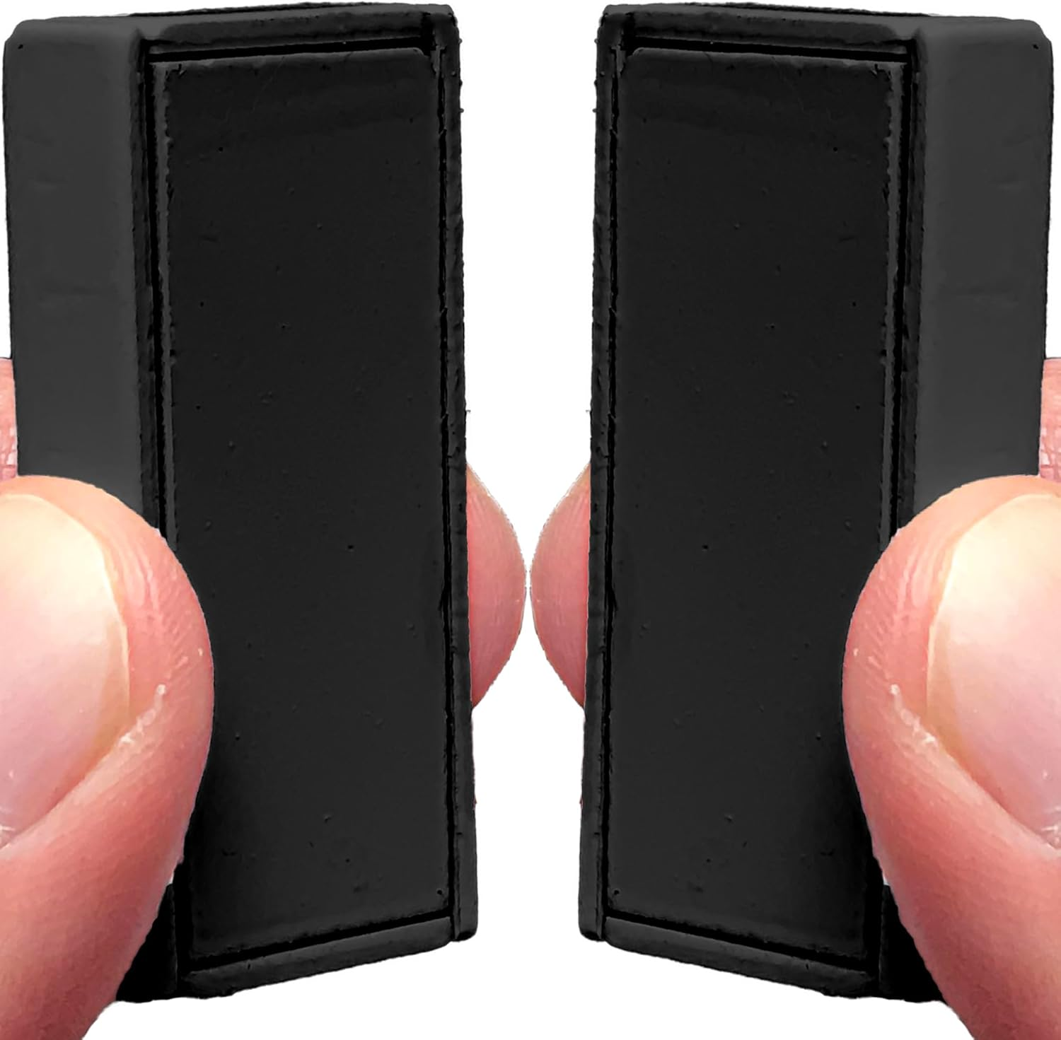 Magnetic Curtain Weights 8 Pack of Waterproof Magnets + Carrying Case, Great Home Decor for Bathroom, Shower, Liner, Drapery, and Sheer, Clip on Bottom, Heavy Duty Works Outdoor to Stop Wind (White)