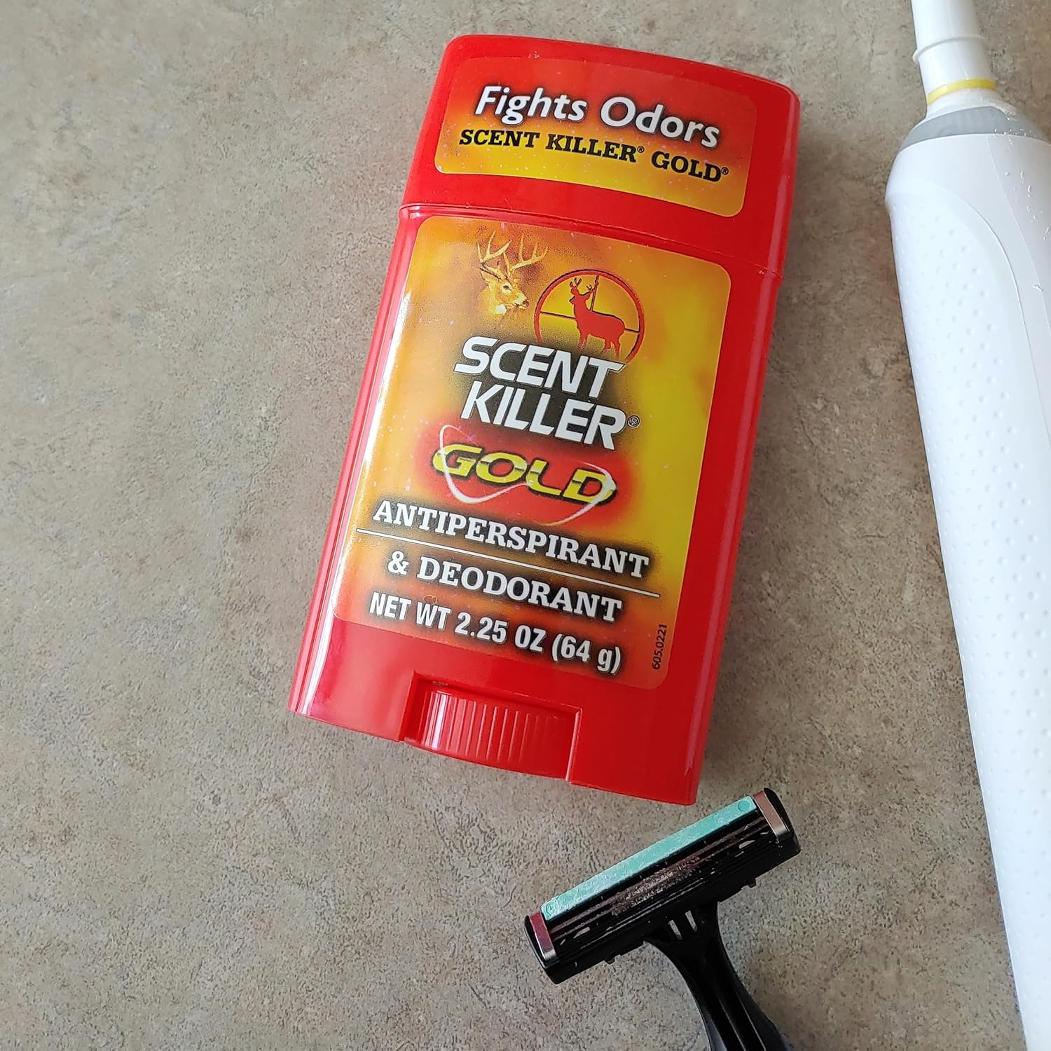 Scent Killer Gold Unscented Deodorant and Antiperspirant for Hunting Scent Control image number 2