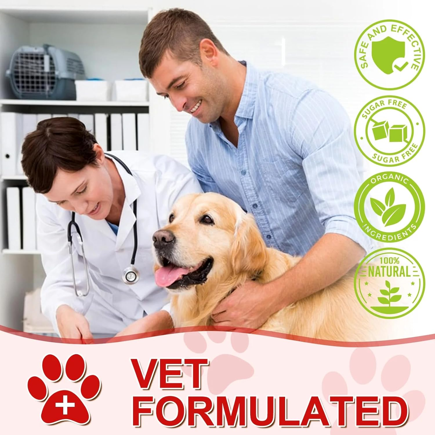 Urinary Tract Support for Dogs | Cranberry & Apple Cider Vinegar Formula | Helps Maintain Bladder Health & Urinary Flow | Chewable Tablets for All Breeds & Ages | Chicken Flavour | 180 Count image number 5