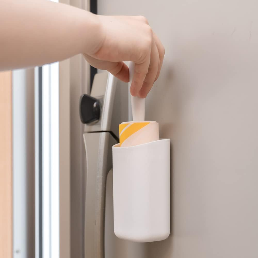 Azuma Industries Sm@Rt372 Smart Adhesive Roller with Mini Case, Attaches with Magnet, Dust and Pollen Removal for Clothes image number 4